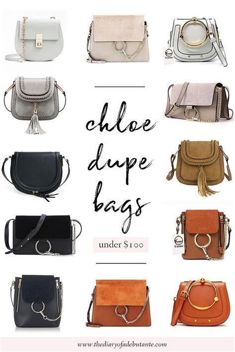 chloe beach bag dupe|chloe look alike bags.